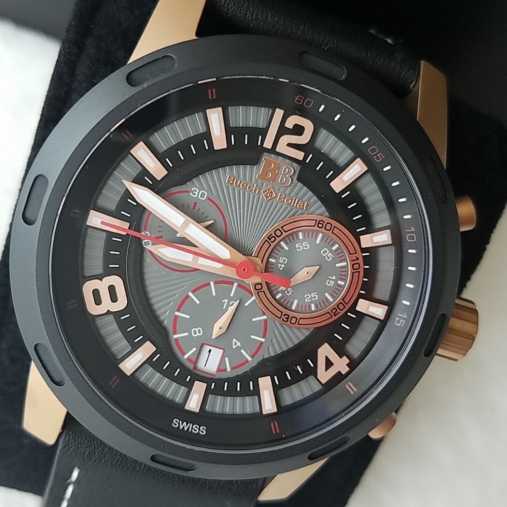 Buech & Boilat Baracchi Men's Chronograph Watch
